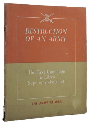 Item #161903 DESTRUCTION OF AN ARMY. Ministry of Information Great Britain