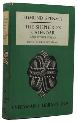 Item #162185 THE SHEPHERD'S CALENDAR AND OTHER POEMS. Edmund Spenser