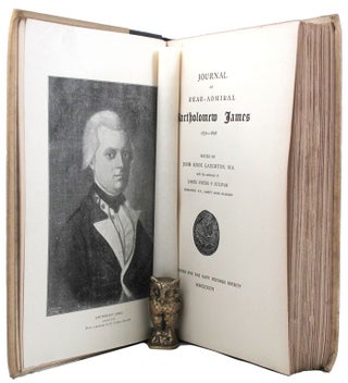 Item #162381 JOURNAL OF REAR ADMIRAL BARTHOLOMEW JAMES 1752-1828. Rear Admiral Bartholomew James