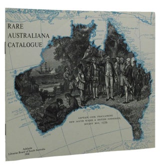 Item #162426 RARE AUSTRALIANA CATALOGUE [cover title]. Libraries Board of South Australia