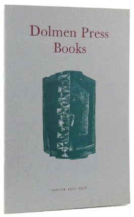 Item #162611 DOLMEN PRESS BOOKS Winter 1977-1978. The Dolmen Press Catalogue