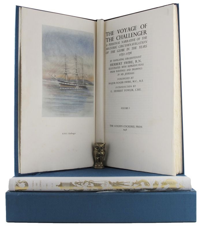 Item #162741 THE VOYAGE OF THE CHALLENGER: A personal narrative of the historic circumnavigation of the globe in the years 1872-1876. Herbert Swire.