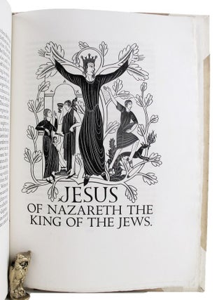 Item #162756 THE FOUR GOSPELS OF THE LORD JESUS CHRIST according to the authorized version of...