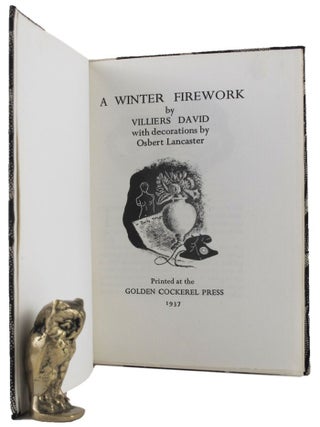 Item #162880 A WINTER FIREWORK. Villiers David