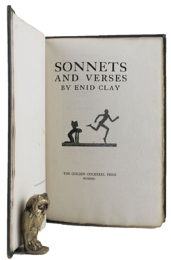 Item #162924 SONNETS AND VERSES. Enid Clay.