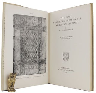 Item #163150 THE FIRST CAMBRIDGE PRESS IN ITS EUROPEAN SETTING. Cambridge University Press, E. P....