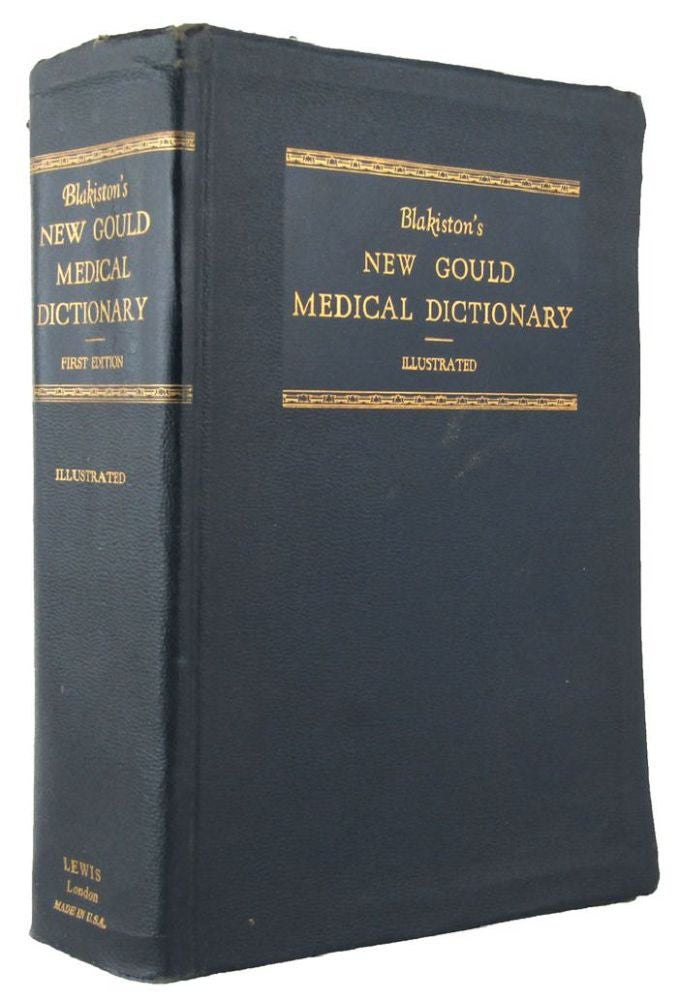 Item #163184 BLAKISTON'S NEW GOULD MEDICAL DICTIONARY. Harold Wellington Jones, Normand L. Hoerr, Arthur Osol.