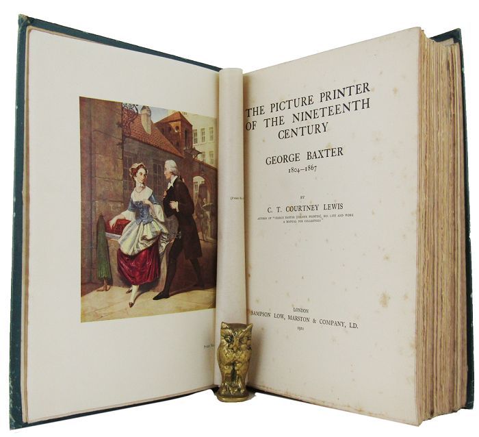Item #163323 THE PICTURE PRINTER OF THE NINETEENTH CENTURY: George Baxter 1804-1867. George Baxter, C. T. Courtney Lewis.