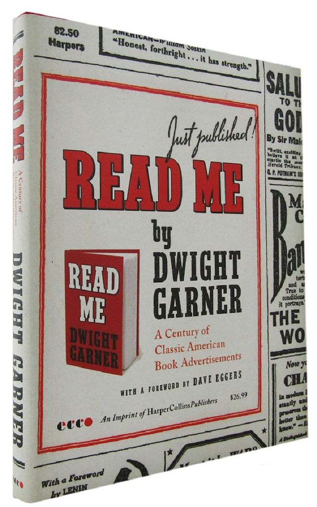 Item #163512 READ ME. Dwight Garner.