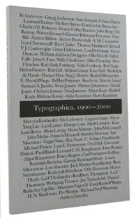 Item #163547 TYPOGRAPHICA, Sept. 10, 2002-Jan. 10, 2003: An Exhibition of 20th Century Typography...