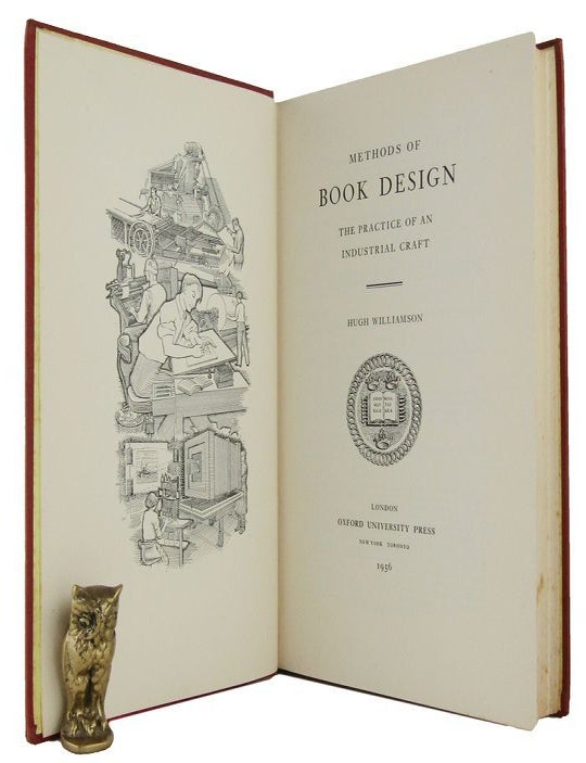 Item #163652 METHODS OF BOOK DESIGN. Hugh Williamson.