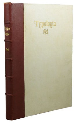 Item #163658 TYPOLOGIA: Studies in type design & type making. With comments on the invention of...