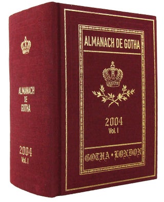 Item #163775 ALMANACH DE GOTHA: Annual genealogical reference. Volume 1 (Part 1 & Part II...