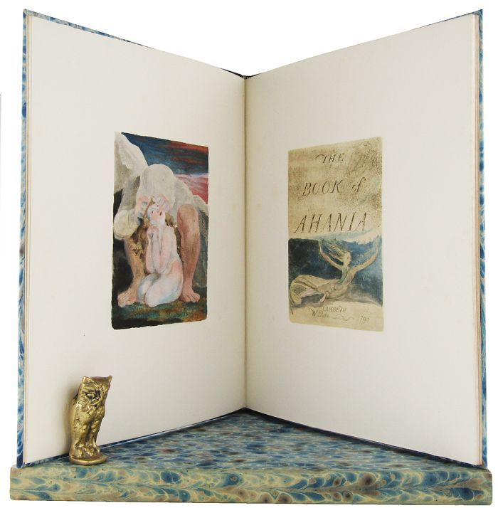 Item #163833 THE BOOK OF AHANIA. William Blake.