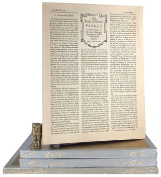 Item #164188 THE BOOK COLLECTOR'S PACKET. A Monthly Review of Fine Books, Bibliography,...