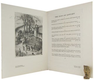 Item #164229 THE BOOK OF DAYS OF LLEWELYN POWYS: Thoughts from his philosophy selected by John...