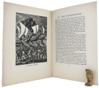 Item #164231 THE AMAZONS. A novel by Ivor Bannet. Golden Cockerel Press Prospectus P181