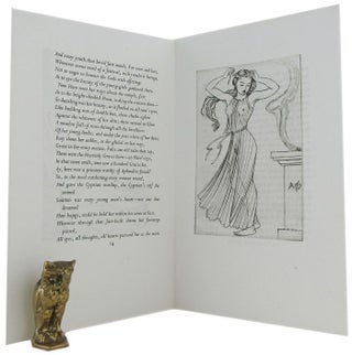 Item #164293 HERO & LEANDER. Translated from the Greek of Musaeus by F. L. Lucas. Golden Cockerel...