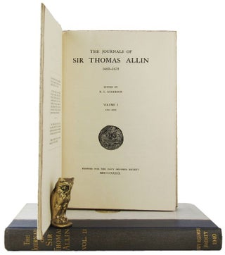 Item #164338 THE JOURNALS OF SIR THOMAS ALLIN 1660-1678. Sir Thomas Allin
