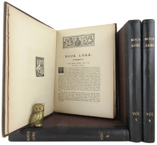 Item #164448 BOOK-LORE: A Magazine devoted to Old Time Literature. Book-Lore
