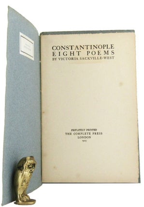 Item #164974 CONSTANTINOPLE: Eight Poems. Vita Sackville-West