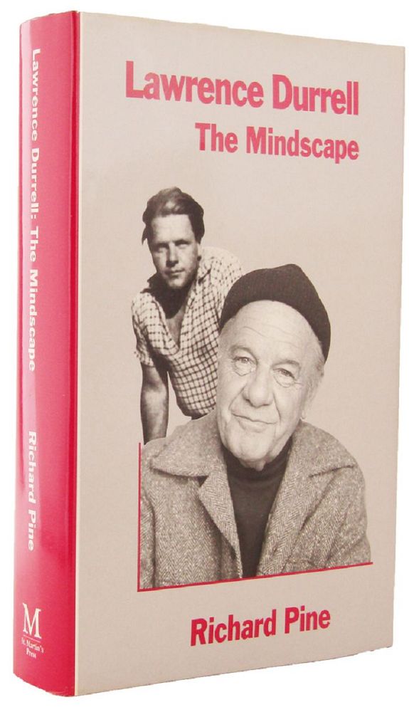 Item #165052 LAWRENCE DURRELL: THE MINDSCAPE. Lawrence Durrell, Richard Pine.