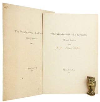Item #165617 THE WEATHERCOCK - LA GIROUETTE. Edmund Blunden