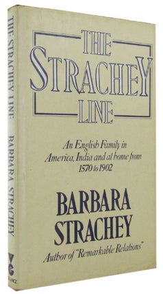 Item #165639 THE STRACHEY LINE. Barbara Strachey
