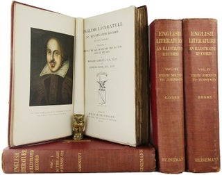 Item #165811 ENGLISH LITERATURE: an illustrated record. Richard Garnett, Edmund Gosse