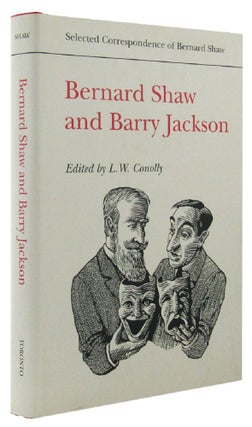 Item #165888 BERNARD SHAW AND BARRY JACKSON. George Bernard Shaw