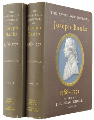 Item #166217 THE ENDEAVOUR JOURNAL OF JOSEPH BANKS, 1768-1771. Joseph Banks