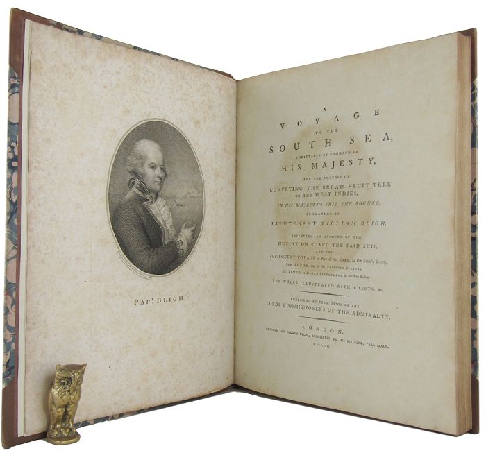 Item #166224 A VOYAGE TO THE SOUTH SEA, William Bligh.
