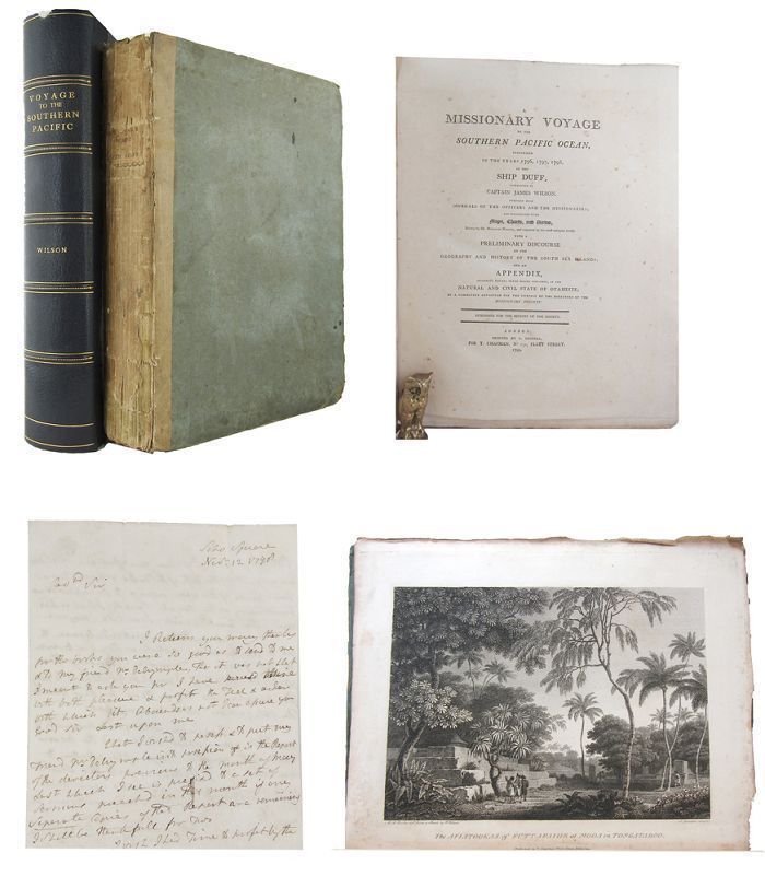 Item #166303 A MISSIONARY VOYAGE TO THE SOUTHERN PACIFIC OCEAN, performed in the years 1796, 1797, 1798, in the Ship Duff, commanded by Captain James Wilson. Captain James Wilson.