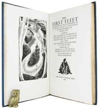 Item #166347 THE FIRST FLEET. The record of the foundation of Australia from its conception to...