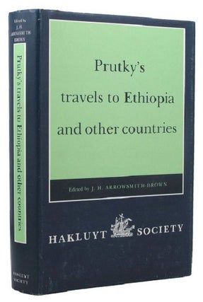 Item #167068 PRUTKY'S TRAVELS IN ETHIOPIA AND OTHER COUNTRIES. Remedius Prutky