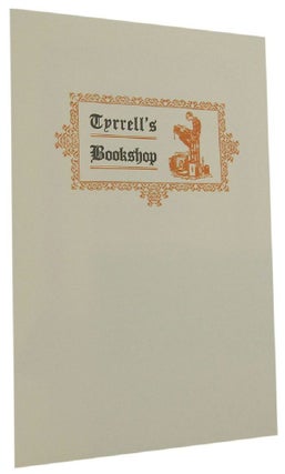 Item #167092 TYRRELL'S BOOKSHOP. Roderick Quinn