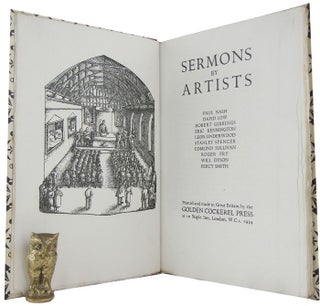 Item #168217 SERMONS BY ARTISTS. Paul Nash, David Low, Robert Gibbings, Eric Kennington, Leon...