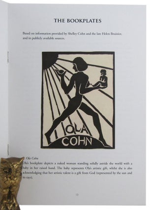 Item #168469 THE BOOKPLATES OF OLA COHN. Ola Cohn, Mark J. Ferson, Shelley Cohn