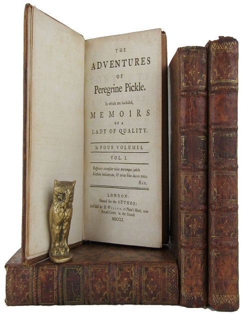 Item #168531 THE ADVENTURES OF PEREGRINE PICKLE. In which are included, Memoirs of a Lady of Quality. Tobias Smollett.