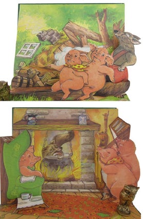 Item #168768 THREE LITTLE PIGS: pop-up picture story [cover title]. Pamela Storey