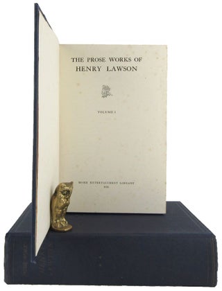 Item #169525 THE PROSE WORKS OF HENRY LAWSON. Henry Lawson