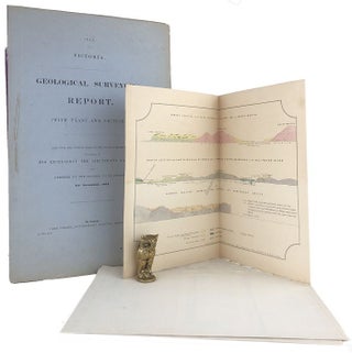Item #169869 GEOLOGICAL SURVERY'S REPORT. (with plans and sections). Victorian Parliamentary...