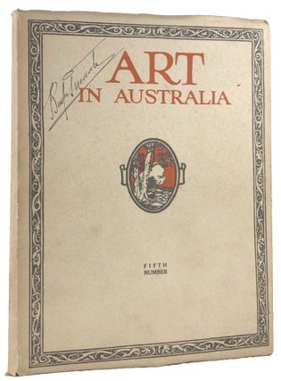 Item #170036 ART IN AUSTRALIA. First Series, number five. Art in Australia 01/05, Sydney Ure...