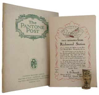 Item #170701 THE PANTONE POST: Volume 1, Number 4 July 1928. Pantone Co