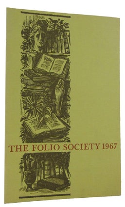 Item #170776 THE FOLIO SOCIETY PROSPECTUS 1967. The Folio Society