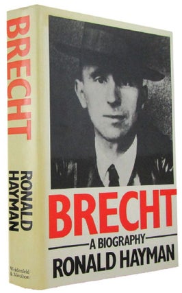 Item #171265 BRECHT: a biography. Bertolt Brecht, Ronald Hayman