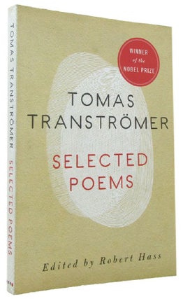 Item #172046 THOMAS TRANSTROMER: SELECTED POEMS 1954-1986. Tomas Transtromer