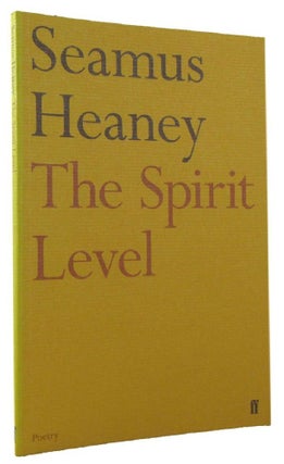 Item #172168 THE SPIRIT LEVEL. Seamus Heaney