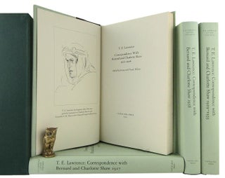 Item #172193 T. E. LAWRENCE: CORRESPONDENCE WITH BERNARD AND CHARLOTTE SHAW. T. E. Lawrence