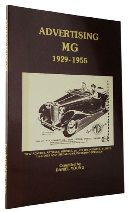 Item #172223 ADVERTISING MG 1929-1955. Daniel Young, Compiler